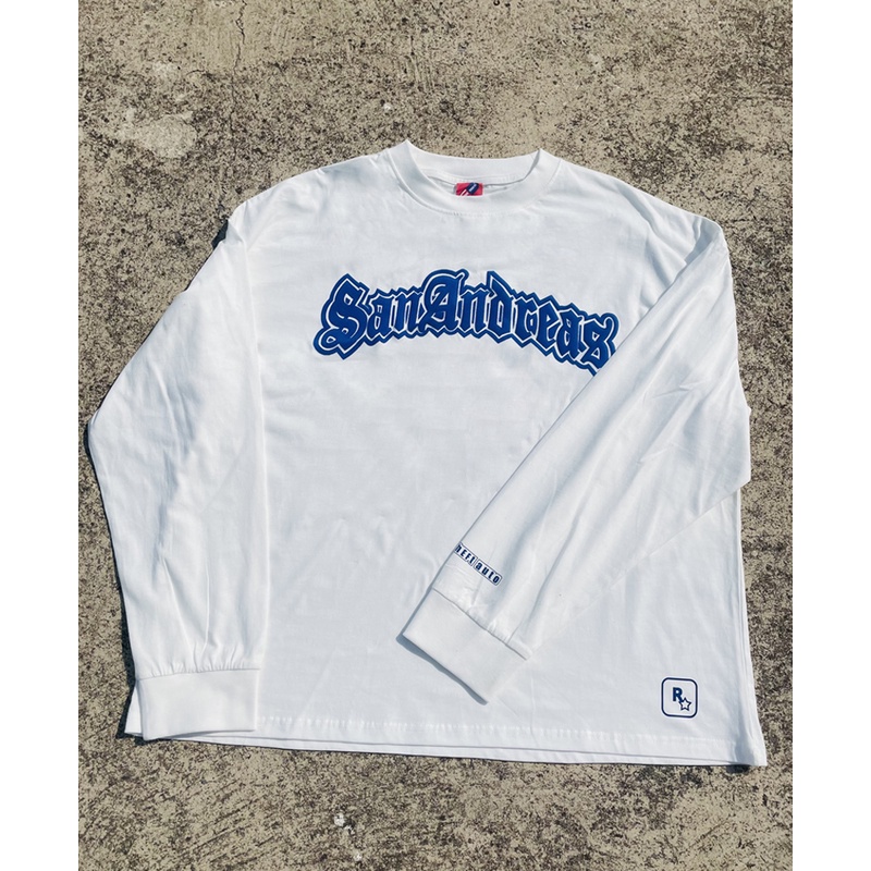 เสื้อแขนยาว ผ้าฝ้ายแท้ พิมพ์ลายตัวอักษร ทรงหลวม สไตล์สตรีท อเมริกัน เรโทร สําหรับผู้ชาย และผู้หญิง