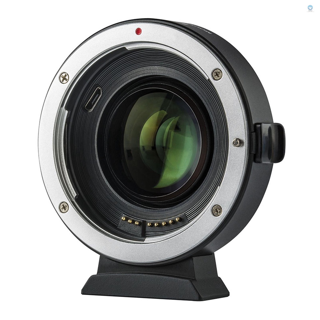 Tpt Viltrox EF-EOS M2 Auto Focus เลนส ์ Mount Adapter แหวน 0.71X Focal Lent ตัวคูณ USB อัพเกรดสําหรับ Canon EF Series เลนส ์ EOS EF-M Mirrorless กล ้ องสําหรับ Canon EOS M