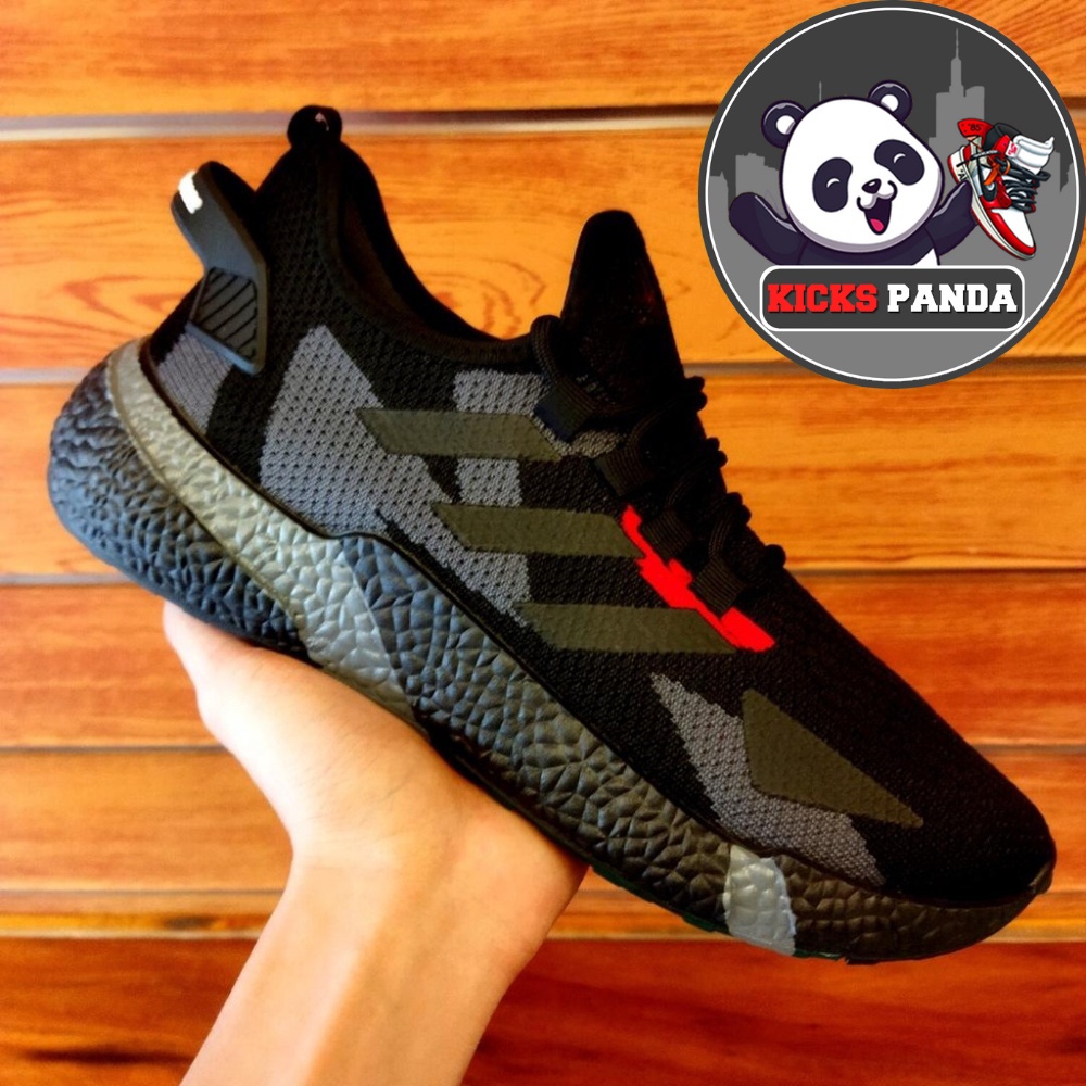 PandaKicks Adidas X9000l4 Boost FY2348 กีฬา 'สีดำ/แดง' วิ่งสำหรับผู้ชาย รองเท้า true