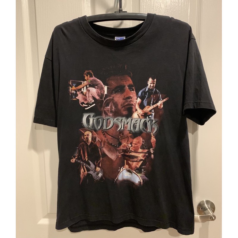 มีหลายสี Ultra RARE Vintage GODSMACK©️2000’s [Cygnus-Tag]T-Shirt☠️🔥💀