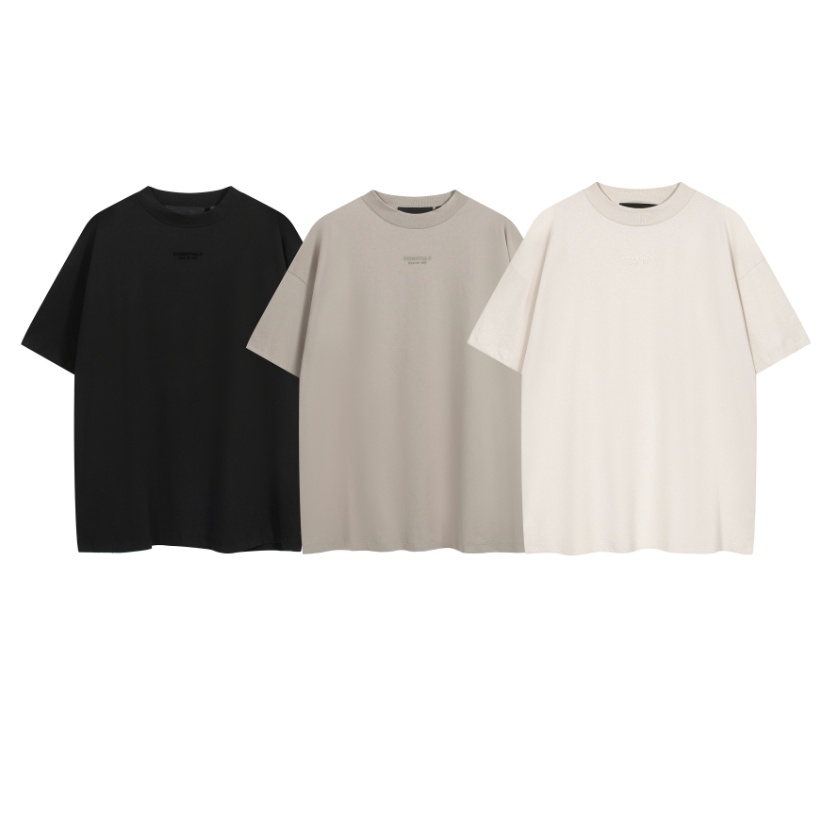 Essentials 24/FALL เสื้อยืดลําลอง แขนสั้น คอกลม พิมพ์ลายโลโก้ เหมาะกับการเล่นกีฬา สําหรับผู้ชาย และผู้หญิง