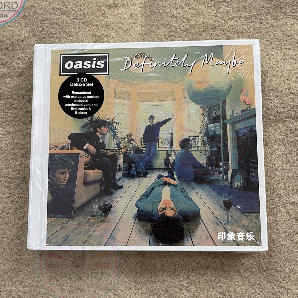 Oasis Definitely Maybe Deluxe Edition 3CD Album[Sealed]