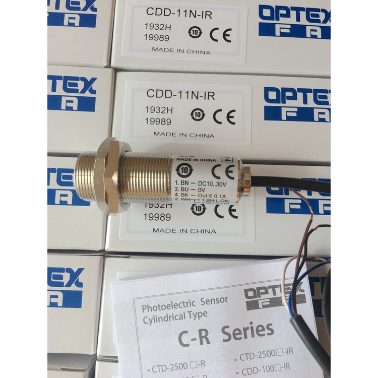 ยี่ห้อใหม่ OPTEX OPTEX โฟโตอิเล็กทริคเซนเซอร์ CDD-11N-IR CDD-40N-IR CDD-100N-IR