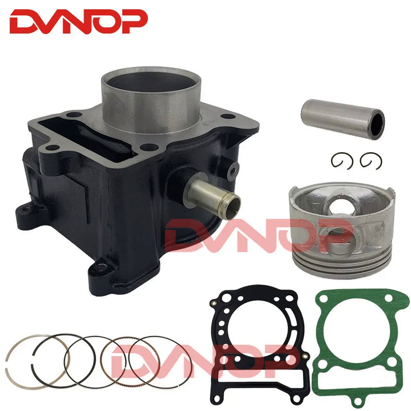 สกู๊ตเตอร์ 53.7 มม.ลูกสูบชุดสําหรับ Yamaha YP125 Majesty MBK Skyliner XN125 Teos XQ125 Maxster 125cc