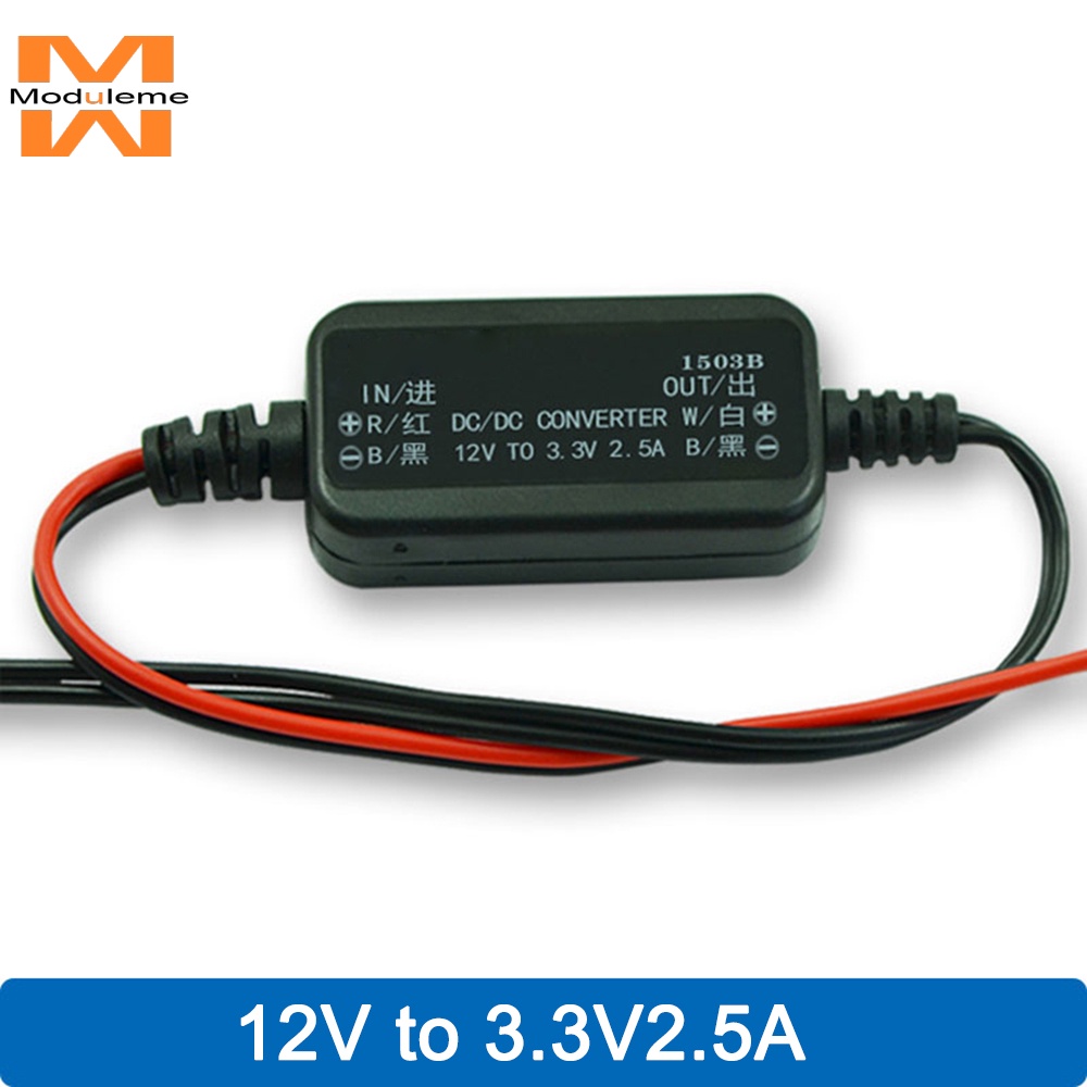บอร์ดโมดูลแปลงพาวเวอร์ซัพพลาย 12V เป็น 3.3 9V 2.5A DC เป็น DC