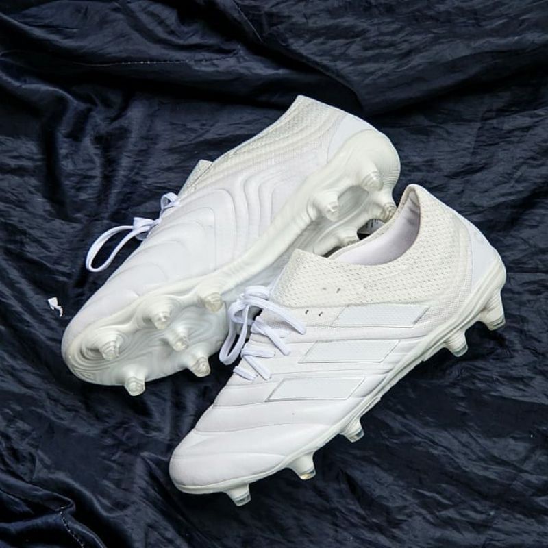 Adidas Copa .1 FG รองเท้าฟุตบอล สีขาว สันทนาการ