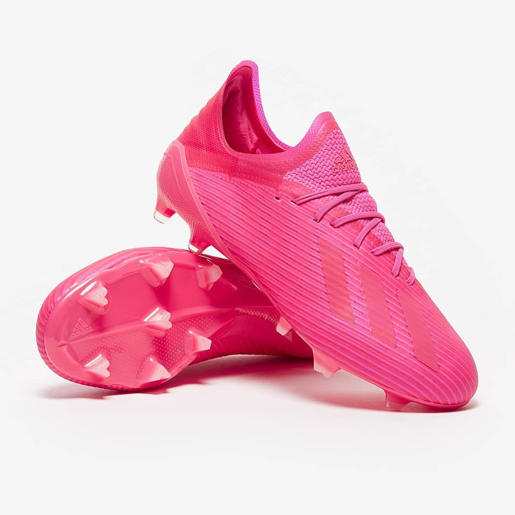รองเท้าฟุตบอลราคาถูกใหม่ล่าสุด COOL IMPORTED SUPPLIER Adidas X 19.1 Shock Pink - Soccer Size 39-45