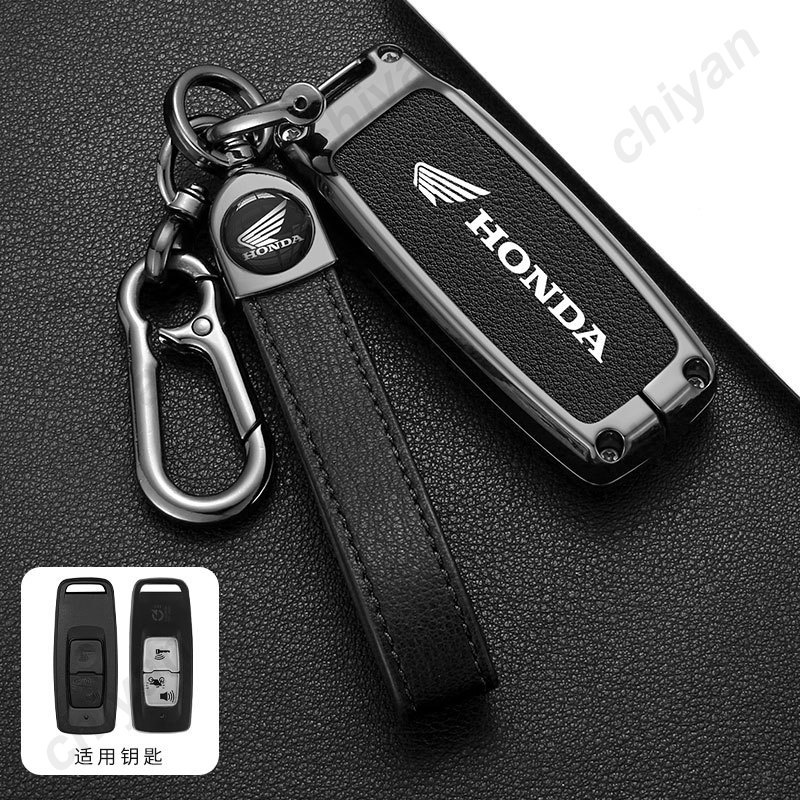 เคสรีโมตกุญแจรถยนต์ ซิลิโคน สังกะสีอัลลอย เรืองแสง สําหรับ Honda Vario/Click/Scoopy/ADV160/PCX160/PCX 150/PCX 160 ปี 2023-2024
