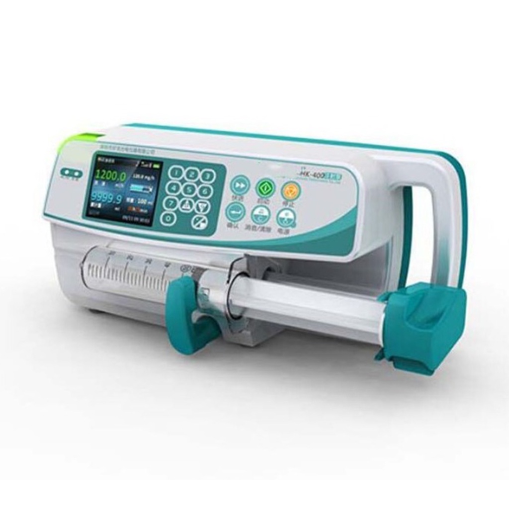 เครื่องควบคุมการให้สารละลายด้วยกระบอกฉีดยา Hawkmed syting pump รุ่น HK-400 รับประกัน 1 ปี