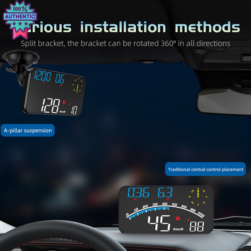 Big Sales G10 GPs รถยนต์หัวขึ้นแสดง USB รถ HUD ไมล์วัดความเร็วดิจิตอล จอแสดงความเร็ว มาตรวัดความเร็ว สำหรัรถรรทุก รถยนต์