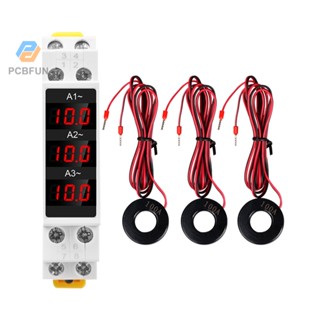 Pcbfun SDM010A DIN-Rail เครื่องทดสอบกระแสไฟฟ้าดิจิทัล AC 80-…