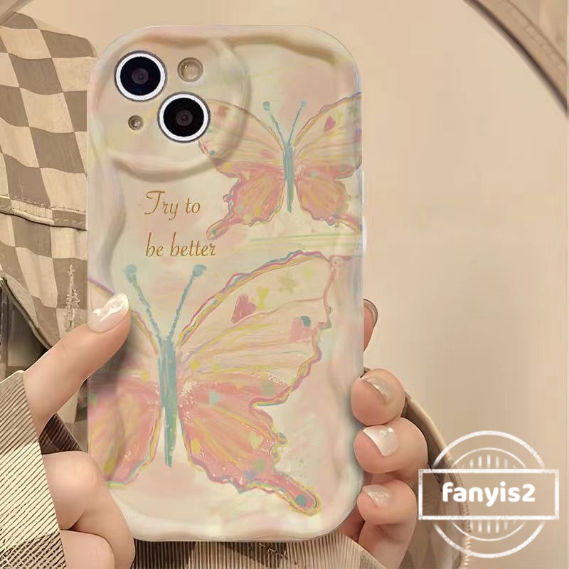 เคสซิลิโคนนิ่ม ลายผีเสื้อไล่โทนสี กันกระแทก สําหรับ Huawei Nova 5T 7i 7 7se 8 8se 9 10 Pro Mate 30 40 Pro P30 P40 P50 P60 Pro