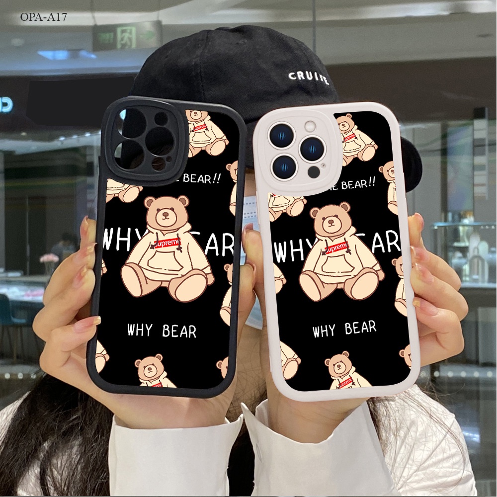 OPPO A17 A17K A54 A74 A95 A94 4G 5G Why Bear เคส