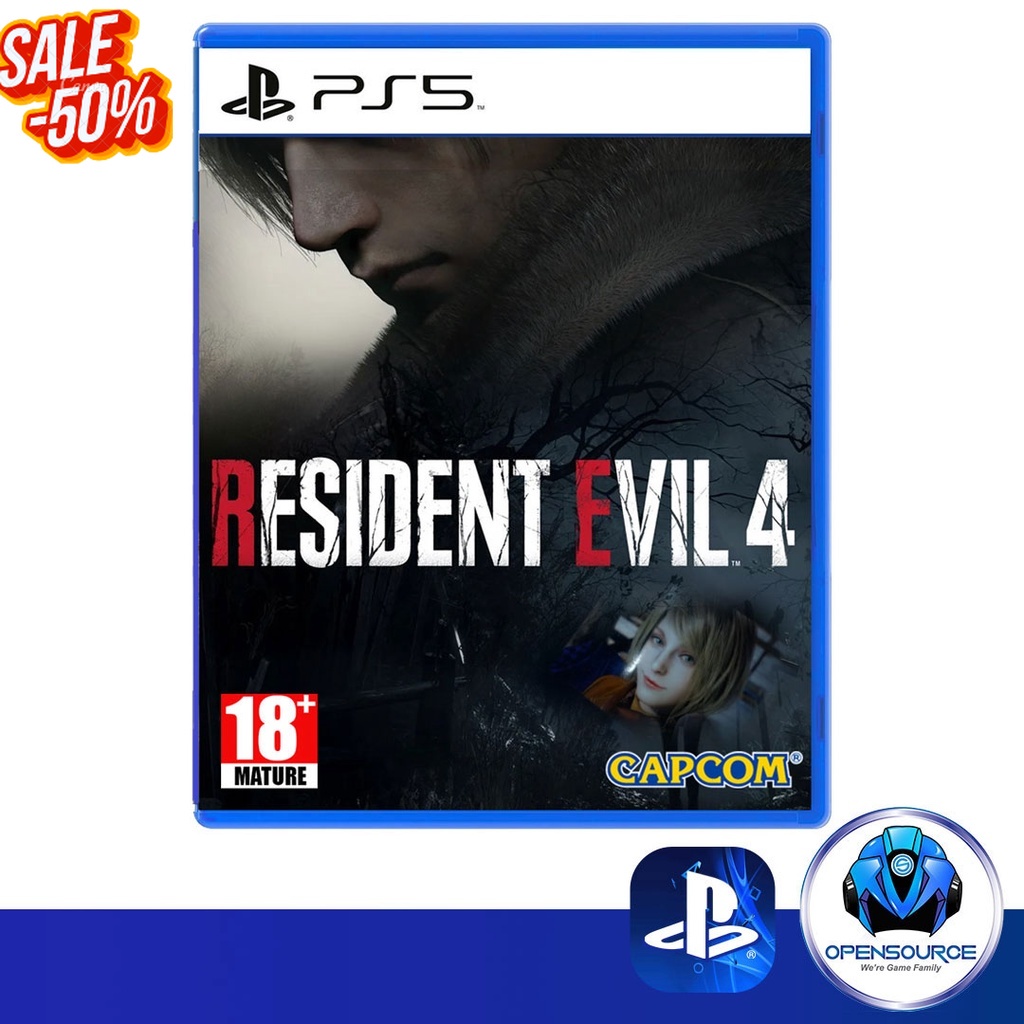 [พร้อมส่ง]Playstation: Resident Evil 4 (ASIA Z3 EN/CH/KR/JP) แผ่นเกม สำหรับ เครื่อง PS4 & PS5 #เกมส์