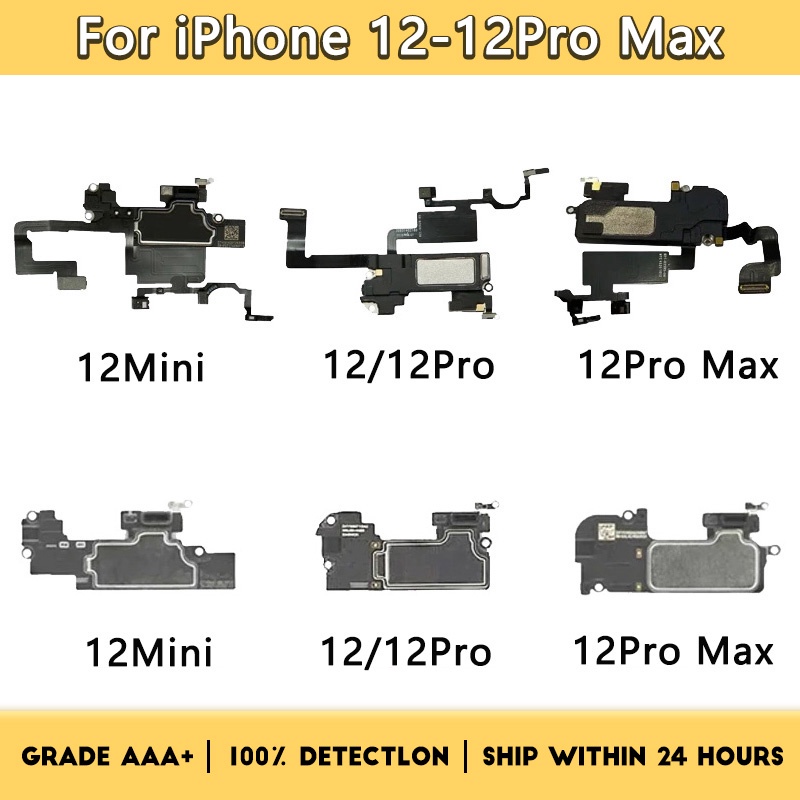 อะไหล่สายแพหูฟัง แบบยืดหยุ่น สําหรับ iPhone 12 12 Mini 12 Pro Max