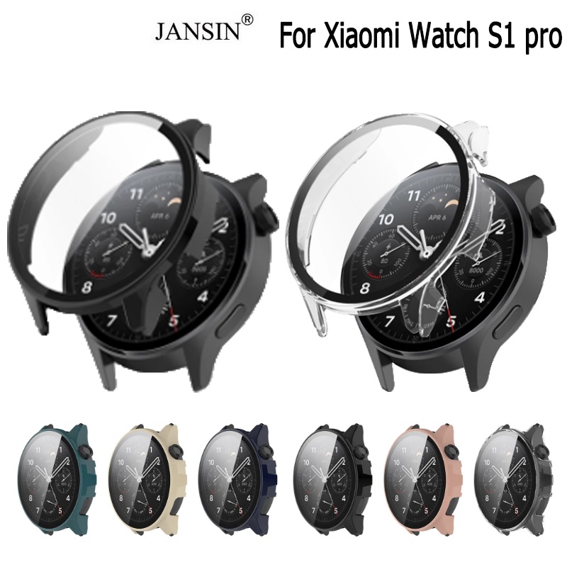 เคส  Xiaomi Watch S1 pro ชนิด PC แข็ง กระจกนิรภัย กันกระแทก สำหรับ xiaomi watch s1pro สมาร์ทวอทช์ ราคา ถูกที่สุด ดีลบีเคเค