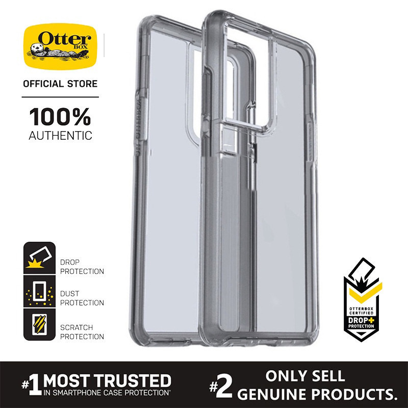 Otterbox เคสโทรศัพท์มือถือแบบใส แต่งกลิตเตอร์ สําหรับ Samsung Galaxy S24+ S23+ S21+ NOTE20 ULTRA 5G S24ULTRA S23ULTRA