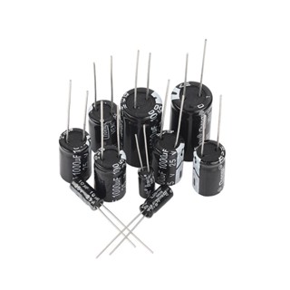 C ตัวเก็บประจุ Electrolytic Capacitor 1uF 2.2uF 3.3uF 4.7uF …