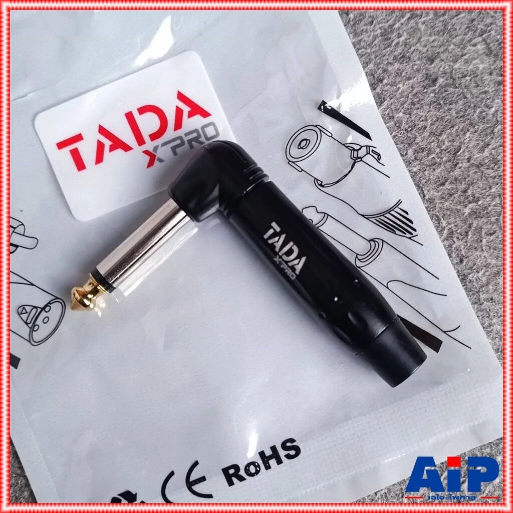 1ตัว ด้ามงอ TADA GYJ-008 phone mono ปลั๊กไมค์โมโน แจ็คไมค์monoตัวผู้ GYJ008 GYJ 008 เอไอ-ไพศาล