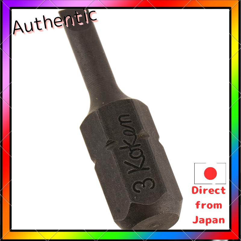 Koken 1/4 (6.35Mm) ดอกแบน H ความยาวโดยรวม 25 มม. 0.5X3, 108S.25-3
