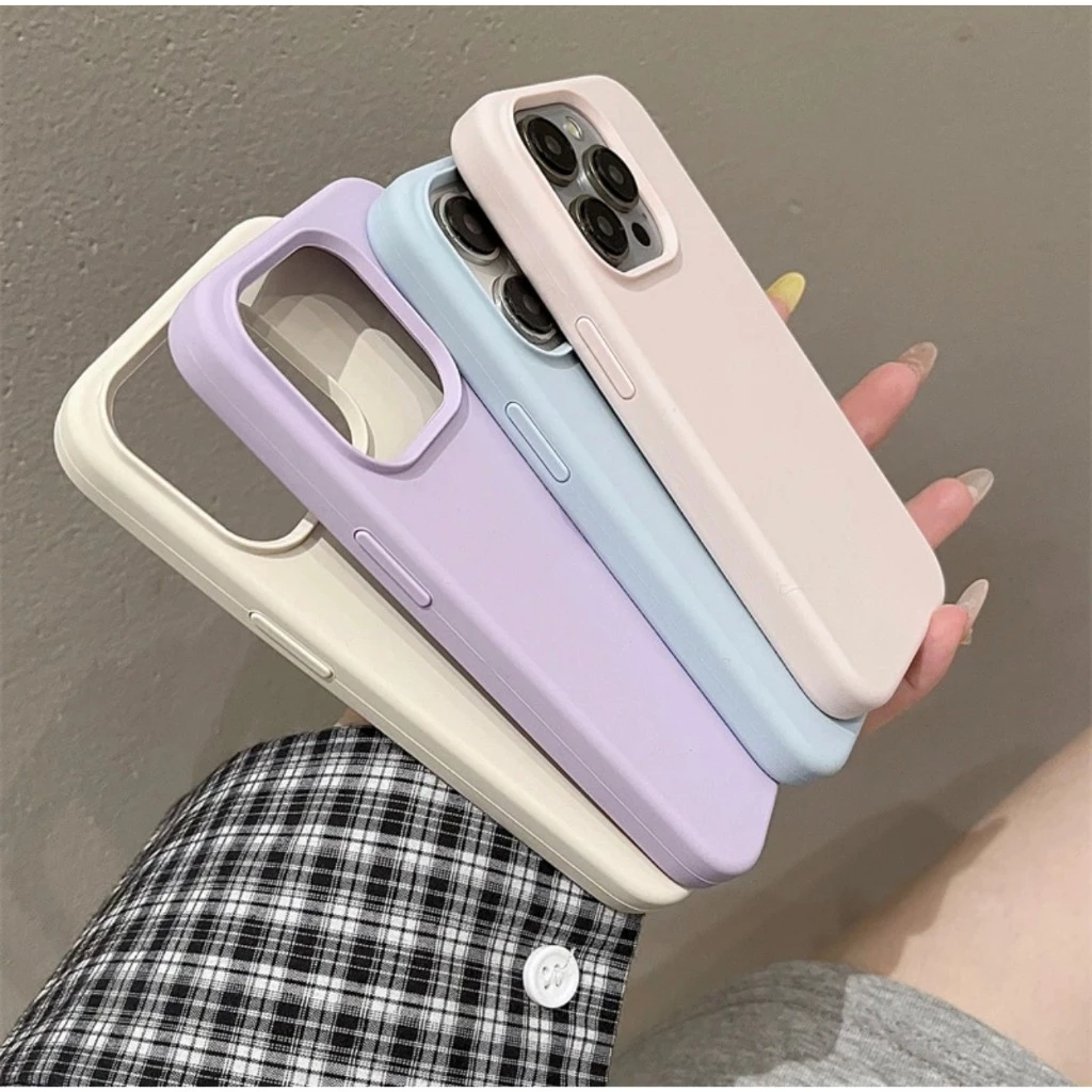 เคส ซิลิโคน กันเปื้อน กำมะหยี่ Silicone Cover Case For iPhone 11/12 Promax 13Promax 14Promax 15Promax 024 thumbnail 4