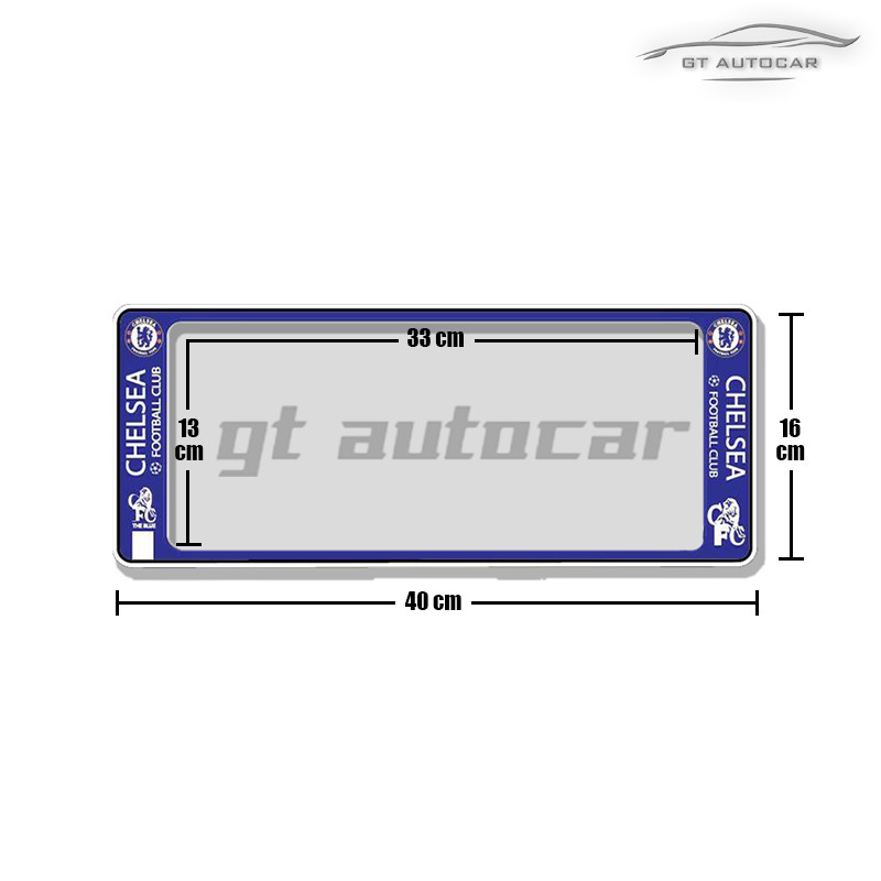 กรอบกันน้ำ 🔥Chelsea🔥 กรอบป้ายทะเบียนรถยนต์กันน้ำ ลาย Chelsea