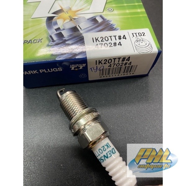 หัวเทียนDenso iridium แท้Denso รุ่น2 เขี้ยว IK20TT IKH20TT  ราคาตัวละ camry vigo fortuner alphard in