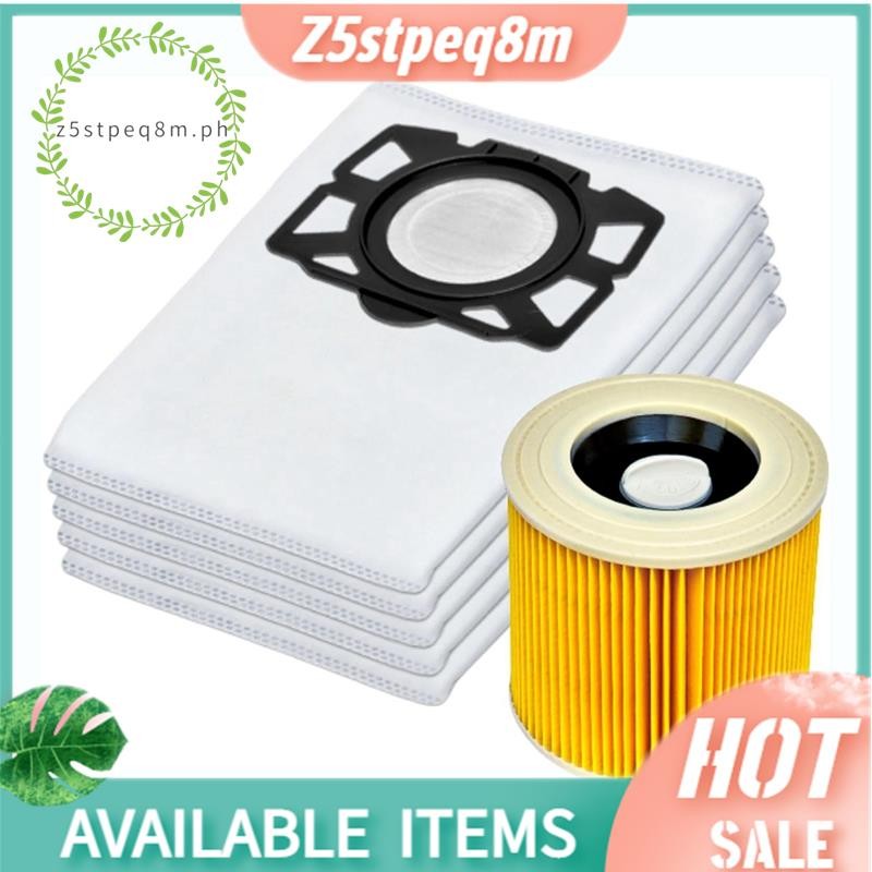 เครื่องดูดฝุ่นถุงกรองเหมาะสําหรับ Karcher KFI 357 KFI357 KA 40 กระเป๋าทดแทนสําหรับ Karcher 2.863-314