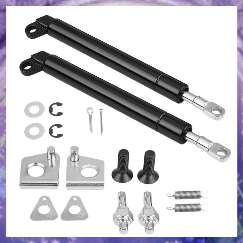 [PM] 2 ชิ้นด้านหลัง Tailgate Lift สนับสนุน Sturts ฤดูใบไม้ผลิ Dampers ด้านหลังประตูช้าลง Strut สําหร