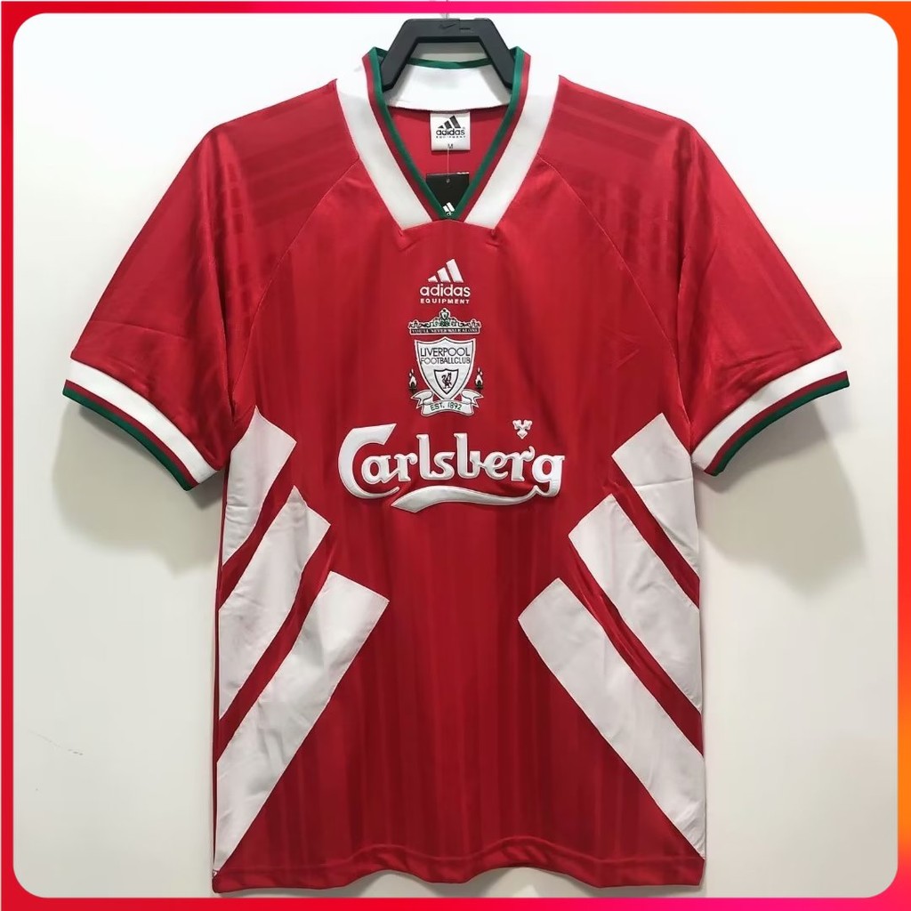 1993/95 Liverpool High Quality Home Retro Jersey เสื้อยืดที่กําหนดเอง S-2XL