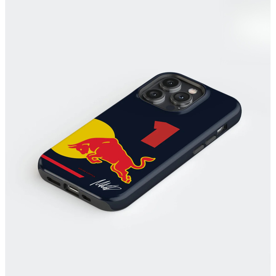 MAX VERSTAPPEN F1 เคสโทรศัพท์สําหรับ iPhone17 16Pro 15ProMax 14Pro 13 12 XSMAX 13mini 2in1 Samsung S24 เคสแข็งเคลือบเงา