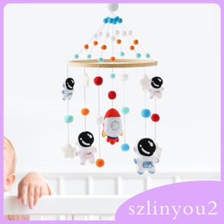 [szlinyou2] จี้ลูกบอลอวกาศ สีสันสดใส ของเล่นแขวน ของขวัญวันเกิด สําหรับเด็กแรกเกิด ผู้ชาย และเด็กผู้หญิง