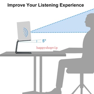 Hsv ขาตั้งลําโพงสตูดิโอ โลหะ เพิ่มประสิทธิภาพการฟัง พื้นที่ของคุณ ขาตั้งดูดซับแรงกระแทก