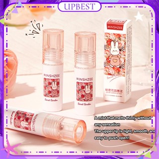 ♕ Minshhzee Secret Garden Series Lip Glaze Matte Velvet Soft Fog Surface ลิปสติก Smooth Moisturizing Easy To Color Long Lasting Lip Makeup 7 แบบ UPBEST