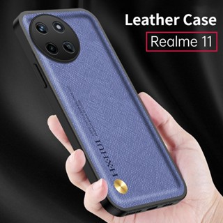 เคสโทรศัพท์มือถือหนัง ฝาพับแม่เหล็ก ป้องกันกล้อง สําหรับ Realme 11 4G 5g 2023 Realme11 5g