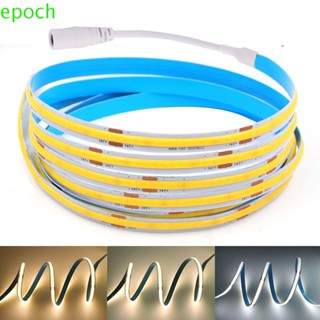 Epoch สายไฟ LED 12 24V COB ยืดหยุ่น ทนทาน สําหรับบ้าน