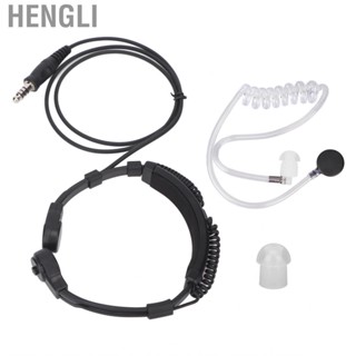 Hengli Mic Headset Retractable Air Acoustic Tube Earpiece For Baofeng