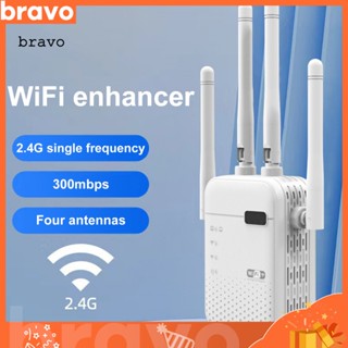 [Br] อุปกรณ์ขยายสัญญาณ Wifi ติดตั้งง่าย พร้อมเสาอากาศ 300mbps