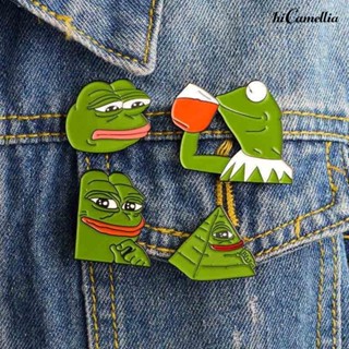 Stg_ เข็มกลัด รูปการ์ตูนกบ Pepe The Frog เครื่องประดับ สําหรับเสื้อผ้า