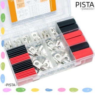 Pista ขั้วต่อแบตเตอรี่ ทองแดง ปิดปลายสายไฟ AWG 8 6 4 ตาไก่ 2 ตาไก่ 100 ชิ้น