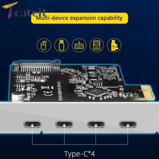 Tcuteit MAIWO KC019 อะแดปเตอร์การ์ดเชื่อมต่อ PCIE เป็น Type-C USB 3.1