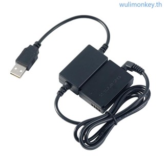 Wu สายชาร์จแบตเตอรี่ดัมมี่ USB สําหรับ LP E12 LPE12 ACK-E12 DR-E12 DC M2 M10 M50 M100 M200 M50