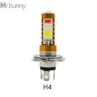 ไฟหน้ารถจักรยานยนต์ DC H6 LED AC H4 HS1 สามสี