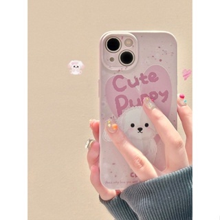 เคสโทรศัพท์มือถือ ลายลูกสุนัขน่ารักมาก สําหรับ Apple Iphone 14promax 13 12 11 xs 7PLus 8p