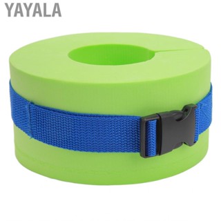 Yayala Swim Float Cuff Adjusted Buckle High Resilience EVA  Swimming Green for Water Training Ankles