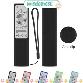 WISDOMEST เคสรีโมตคอนโทรลแฟชั่น บ้าน อุปกรณ์เสริมซิลิโคน เคสป้องกัน สําหรับ Samsung BN59