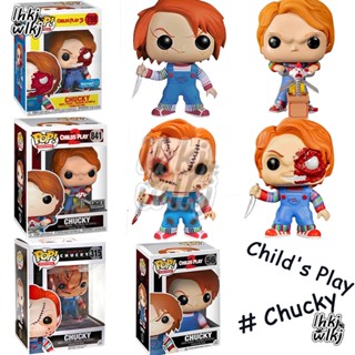 โมเดลฟิกเกอร์ Funko POP Bloody Version Chucky Action Figure 798 315 56 841 เหมาะกับของขวัญฮาโลวีน ของเล่นสําหรับเด็ก