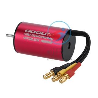 Goolrc S2440 4000KV มอเตอร์ไร้แปรงถ่าน สําหรับรถบังคับ 1/18 1/16