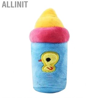 Allinit Puppy Teether Toy  Bottle Style Safe Durable Dog Teething for Bedroom