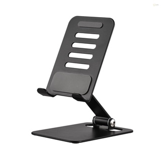 Adjustable Foldable Phone Stand - Convenient Desk Holder for Smartphones and Tablets - Ideal for Hands-Free Viewing